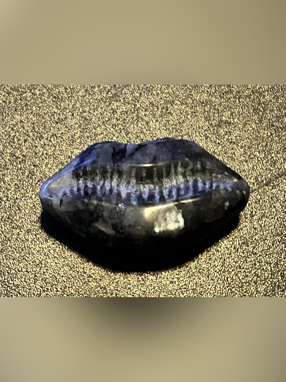 LARVAKITE CARVED LIPS-NWT